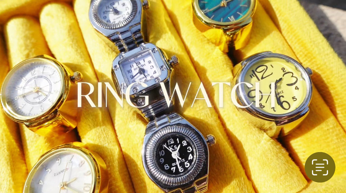 【話題】“リングウォッチ”で手元から差をつける。海外インフルエンサーも注目の新定番