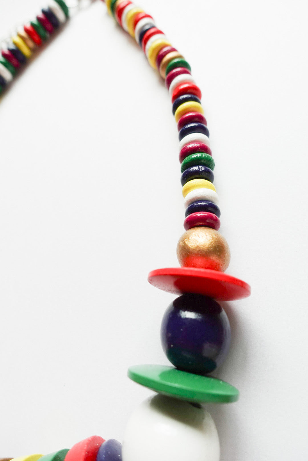 【50%OFF】Colorful Wood(ネックレス+ピアスセット)