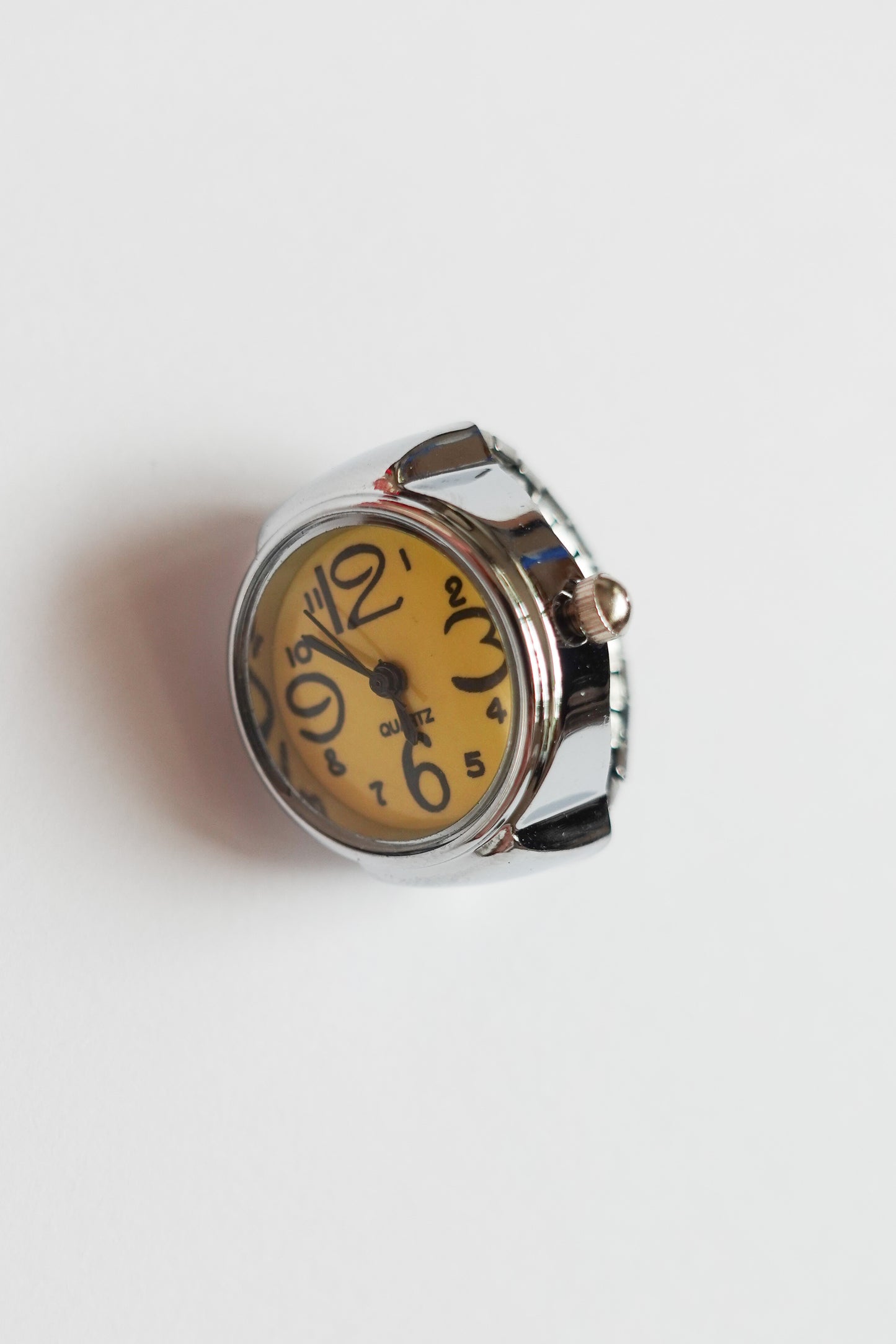 【再入荷】Yellow×Silver Ring Watch