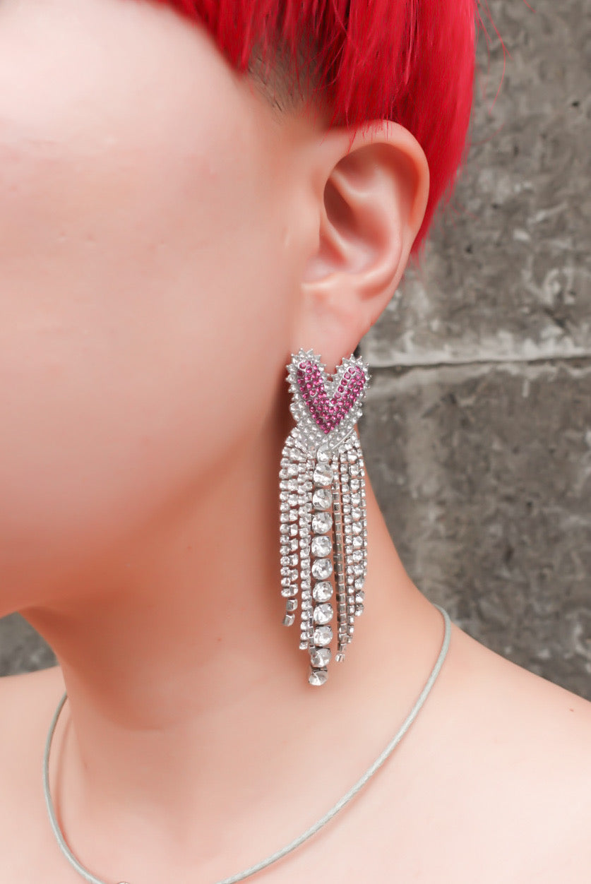 Crystal Pink Heart