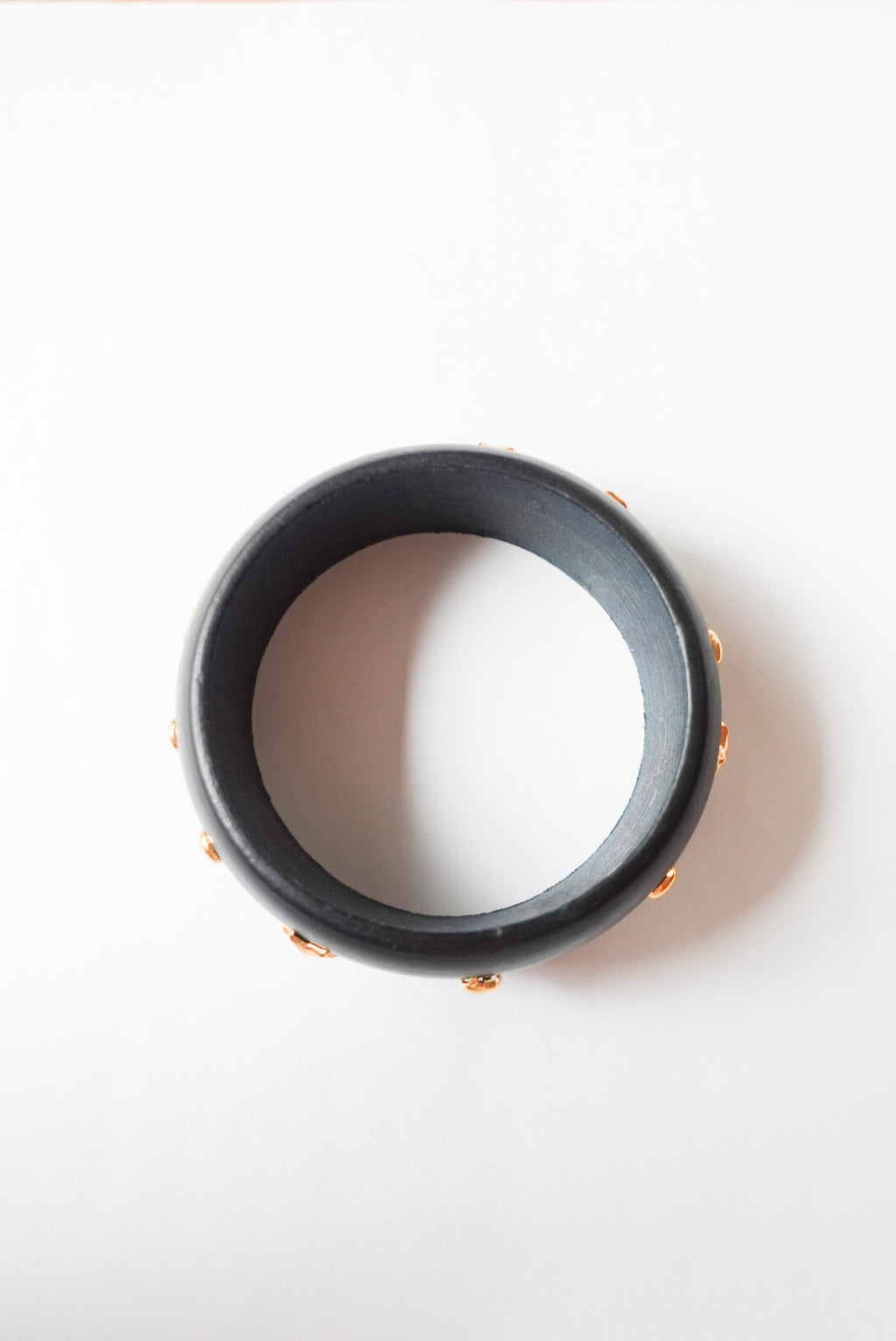 Star Stud Black Bangle