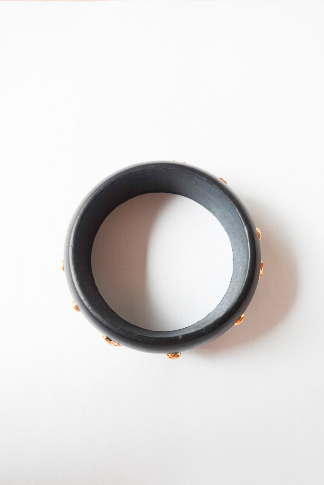Star Stud Black Bangle