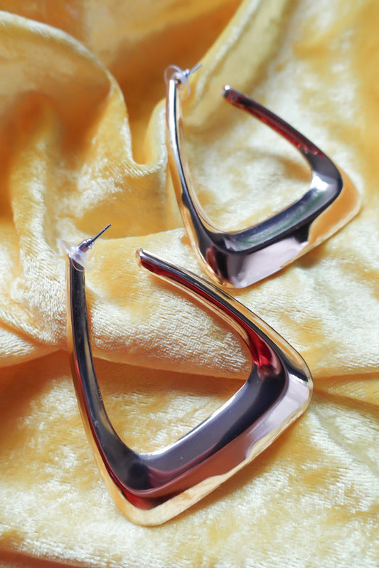 【10％OFF】Big Gold Hoop