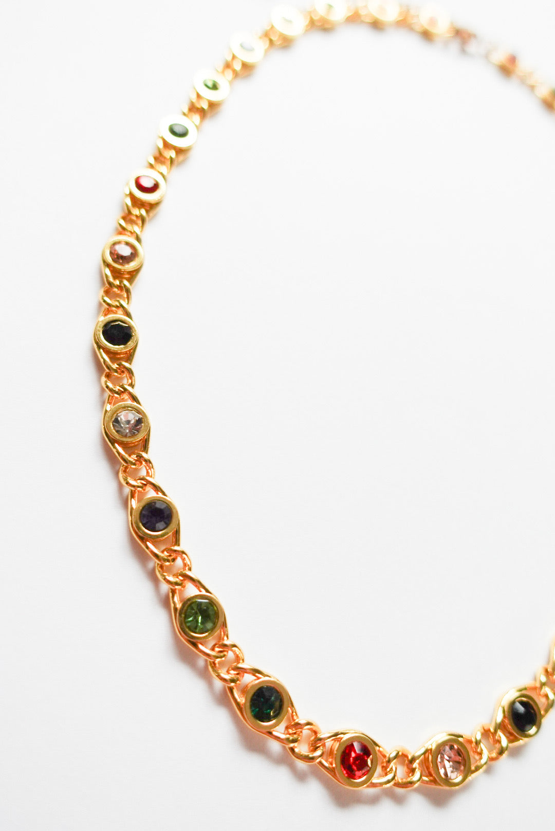 RAINBOW GEM CHAIN