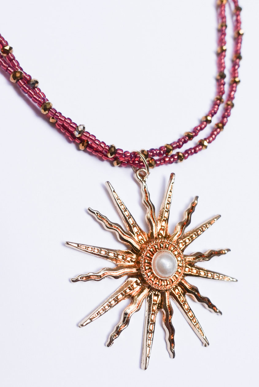Big Sun Necklace