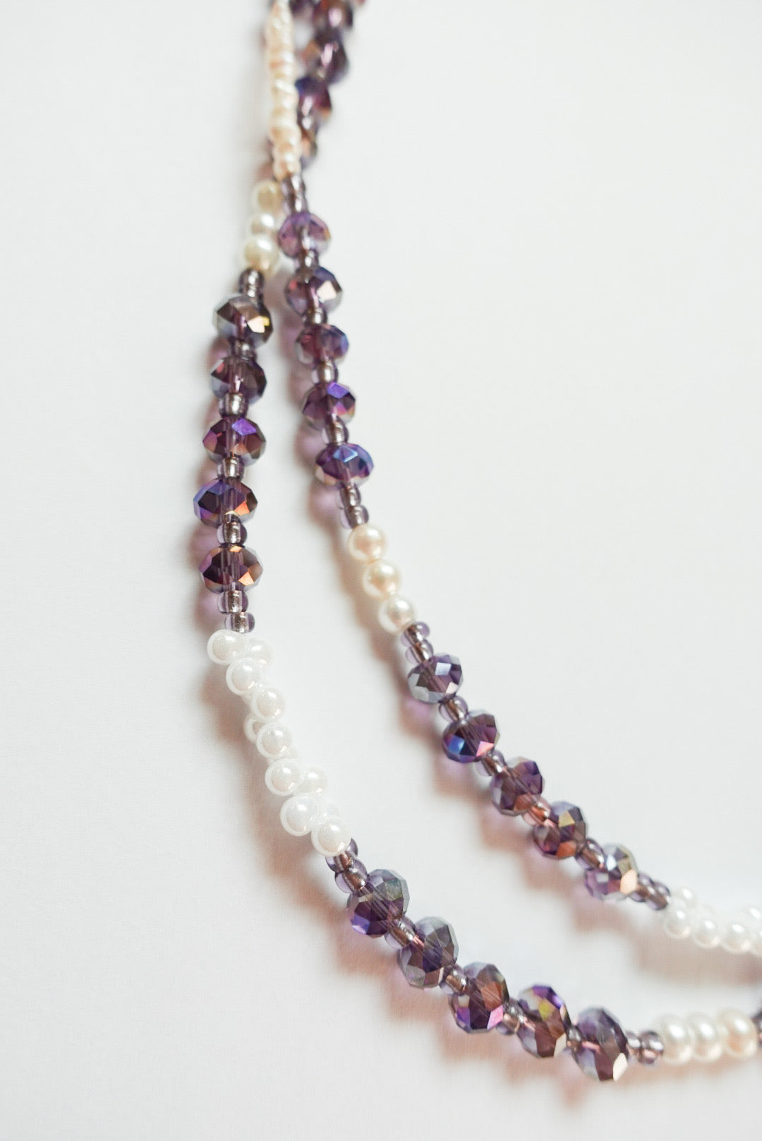Long Perple Necklace