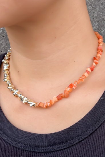 50％OFF Simple Pink Necklace