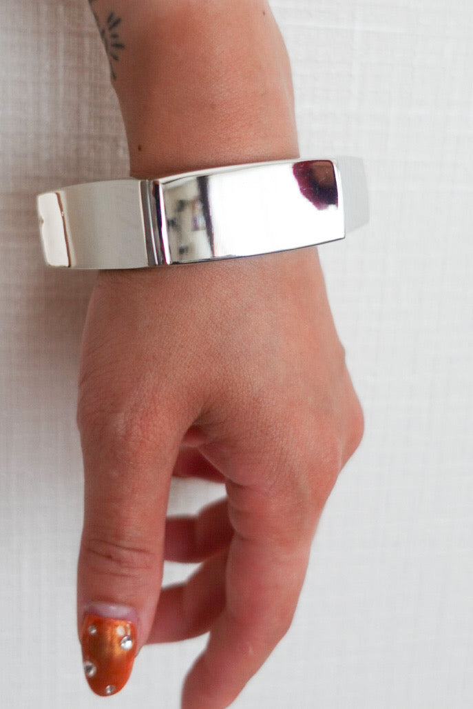Mirror Silver Cuff