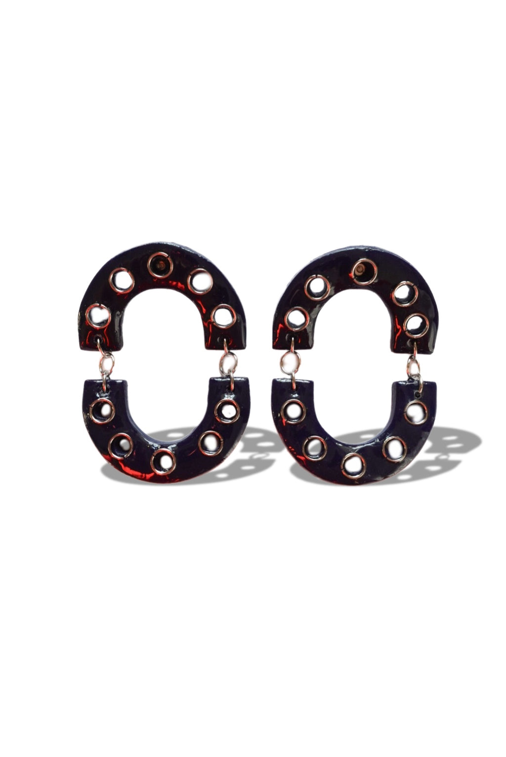 Studded Oval Link Pierce