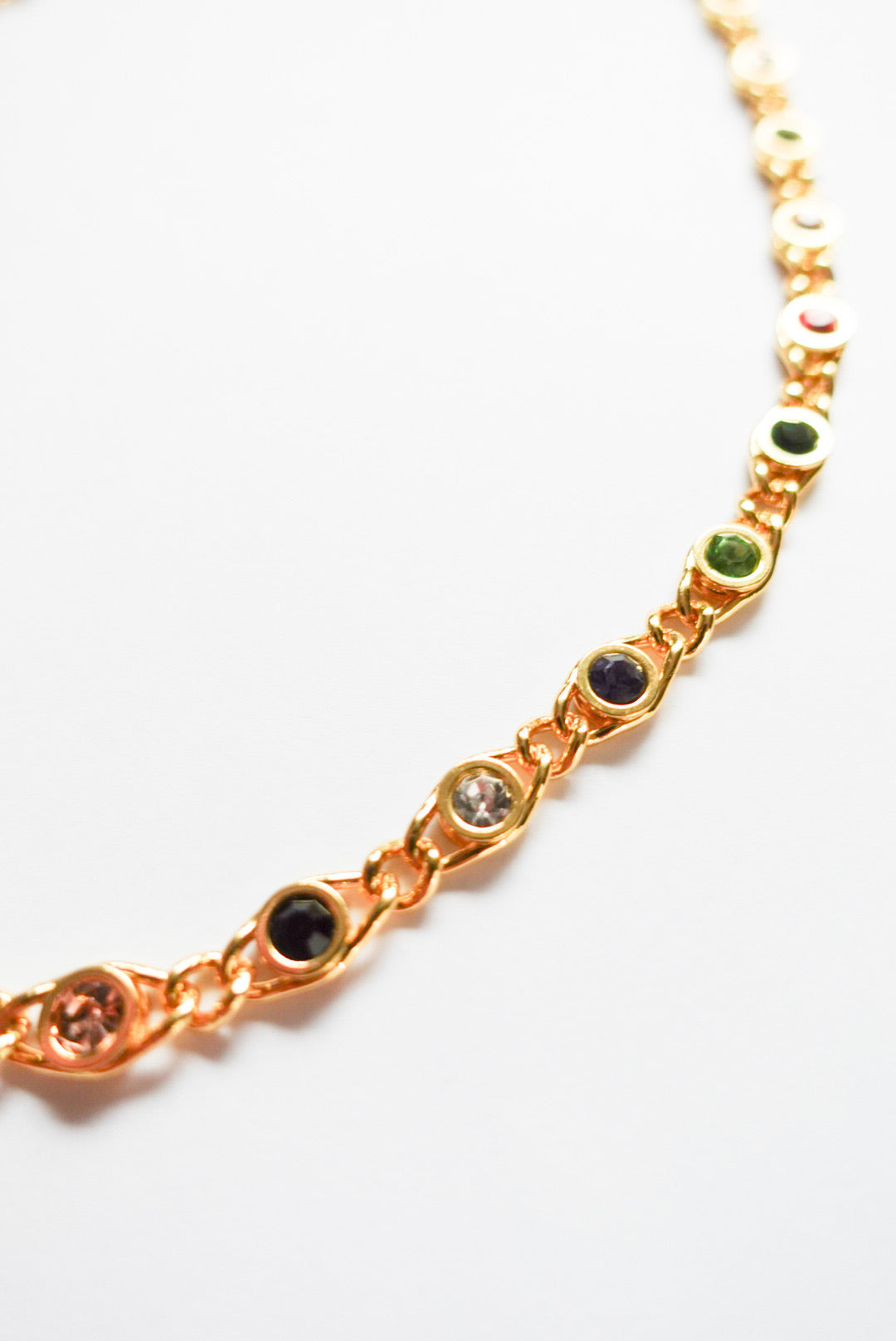 RAINBOW GEM CHAIN