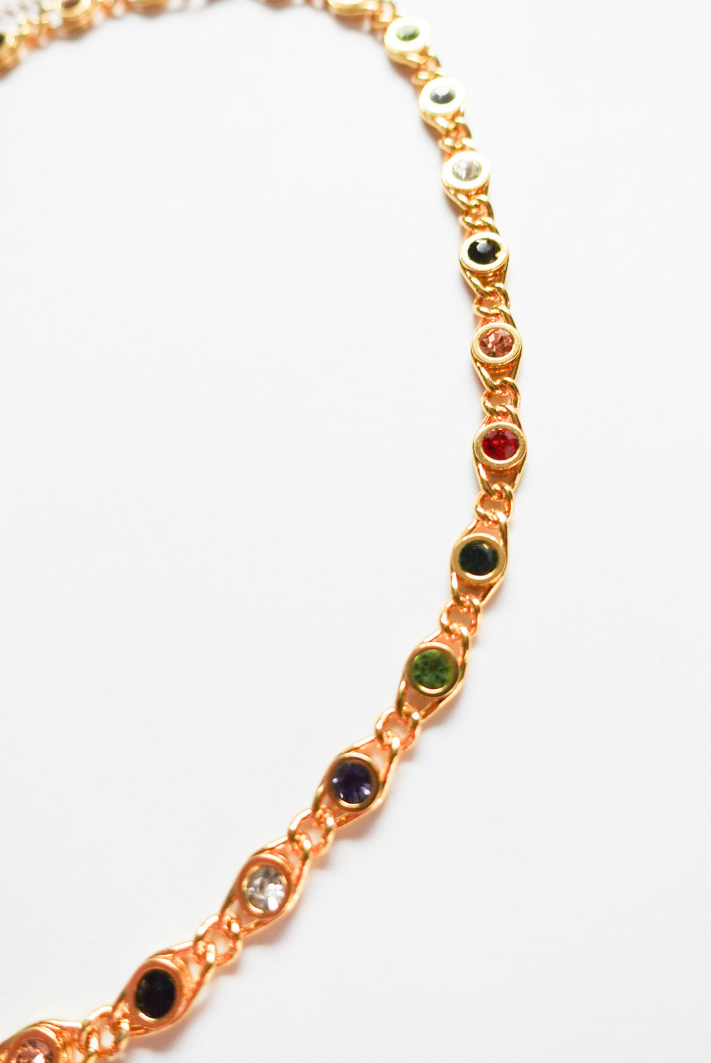 RAINBOW GEM CHAIN