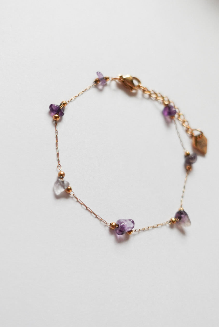Purple Simple Bracelet