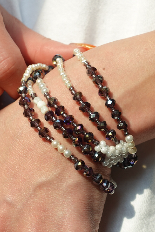 Long Perple Necklace
