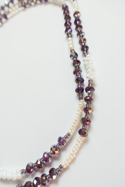 Long Perple Necklace