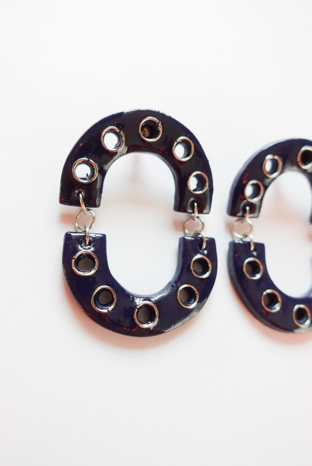 Studded Oval Link Pierce