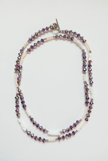 Long Perple Necklace