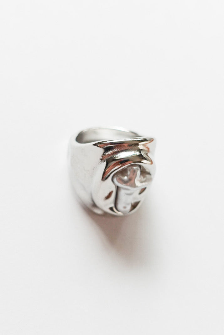 Cross of light ring(Silver)