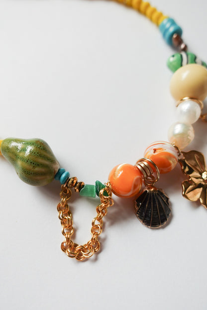 Collage Necklace