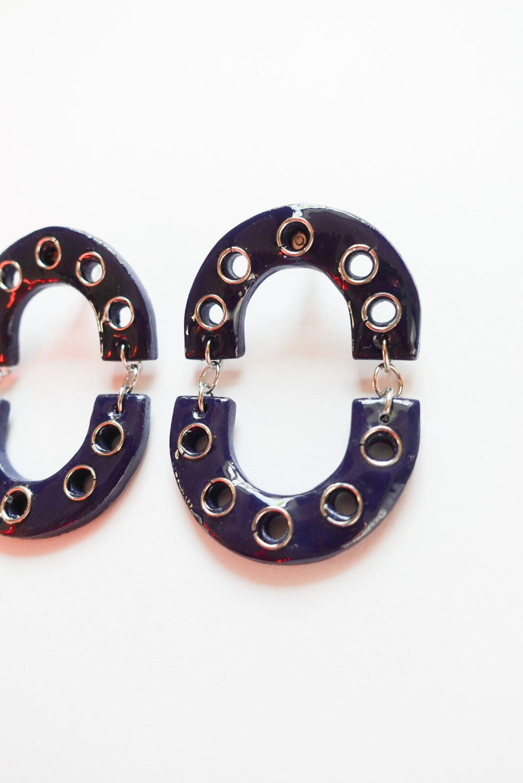 Studded Oval Link Pierce