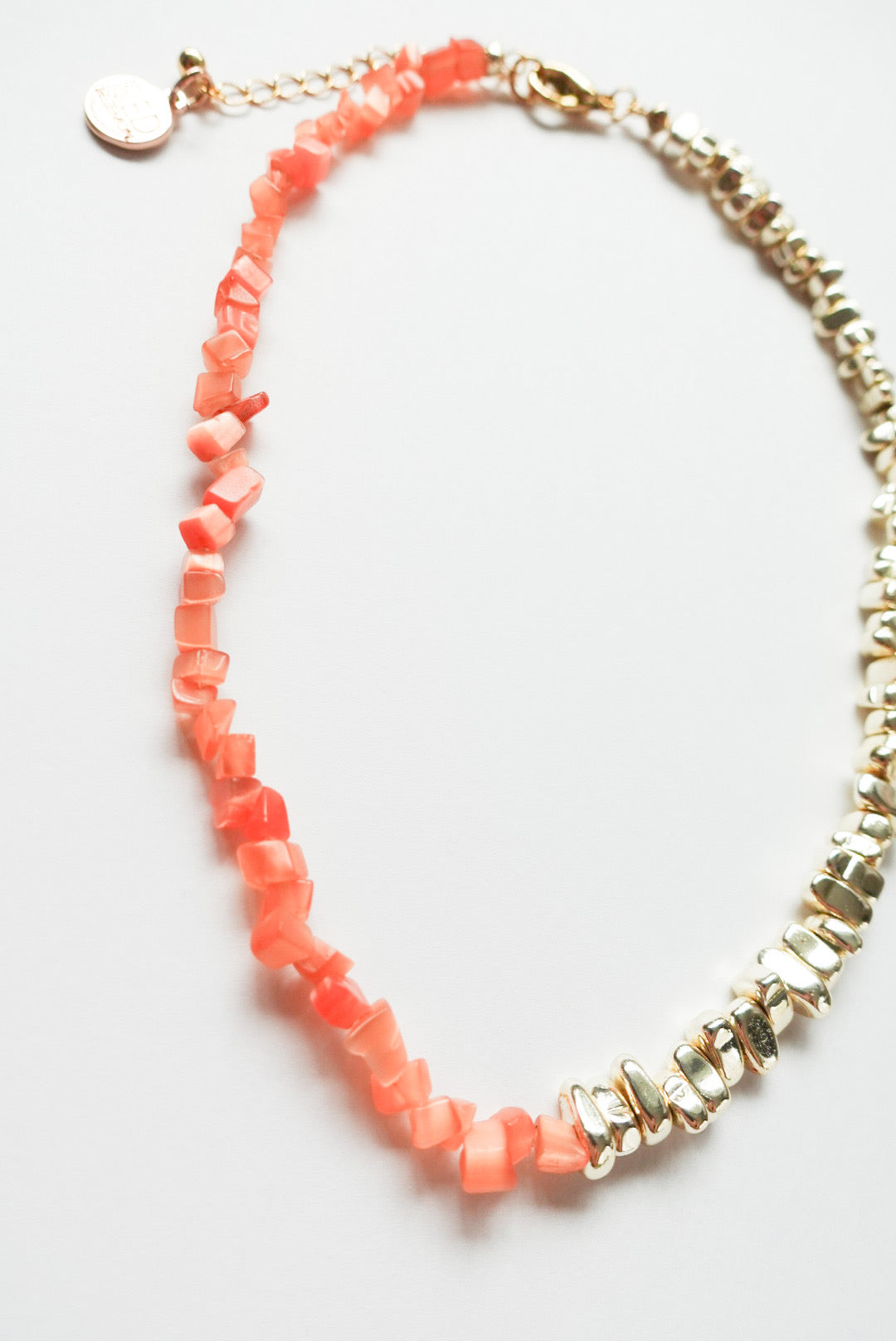 50％OFF Simple Pink Necklace