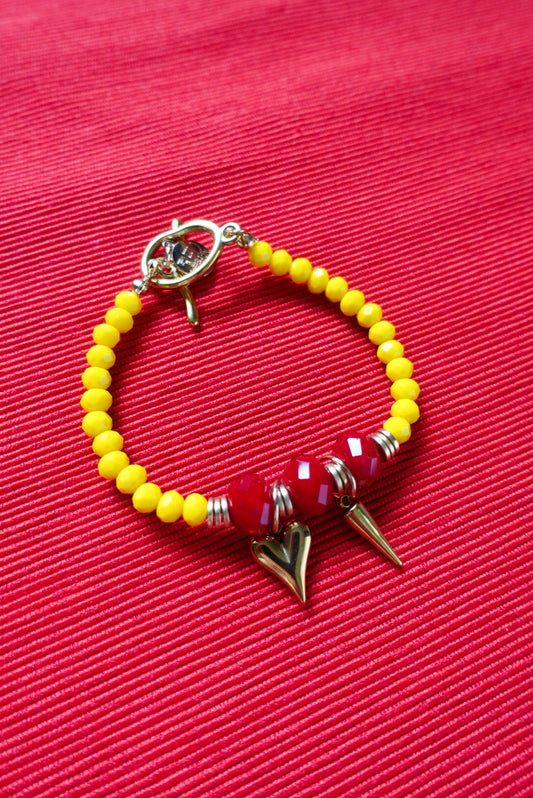 Spicy Heart Bracelet