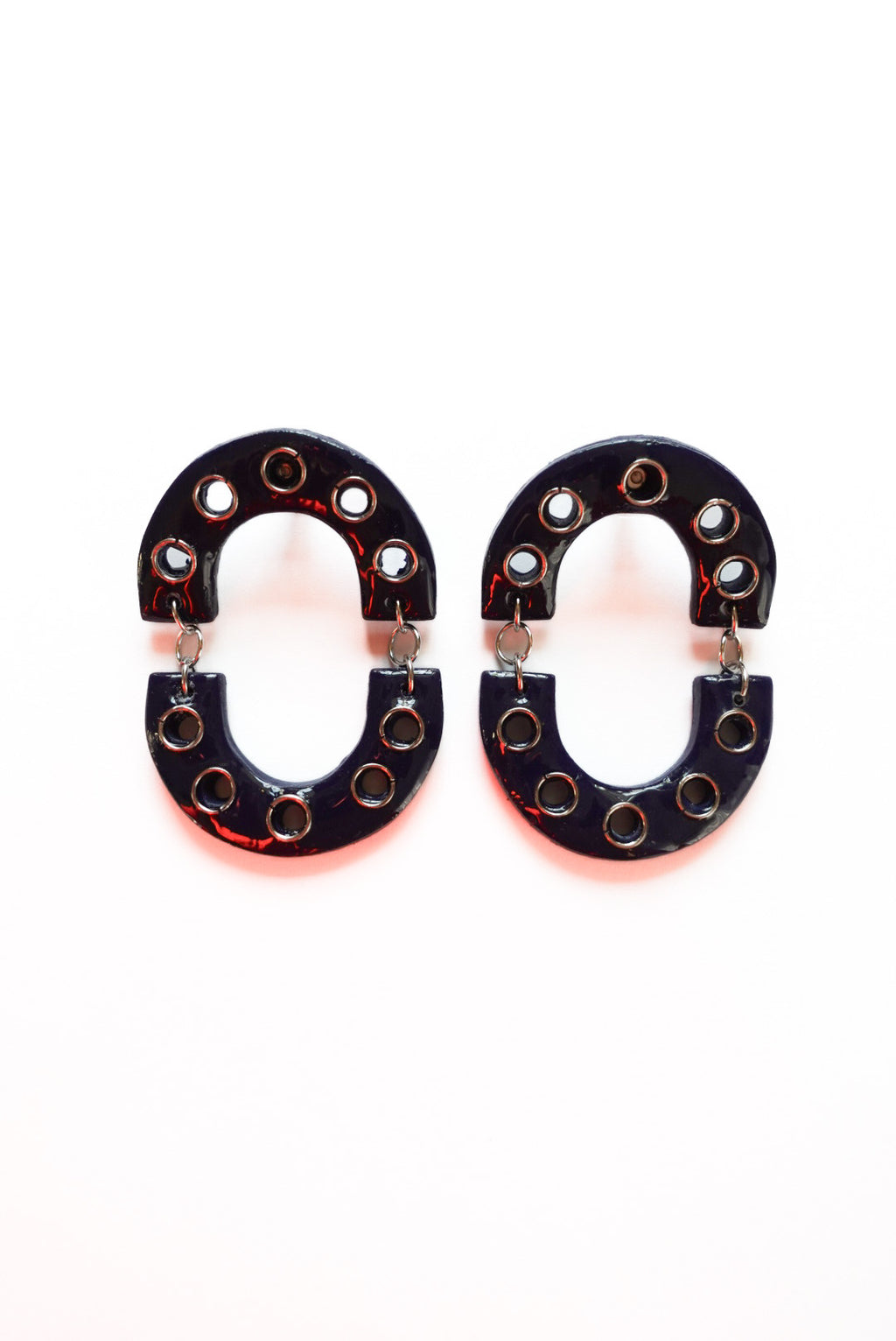 Studded Oval Link Pierce