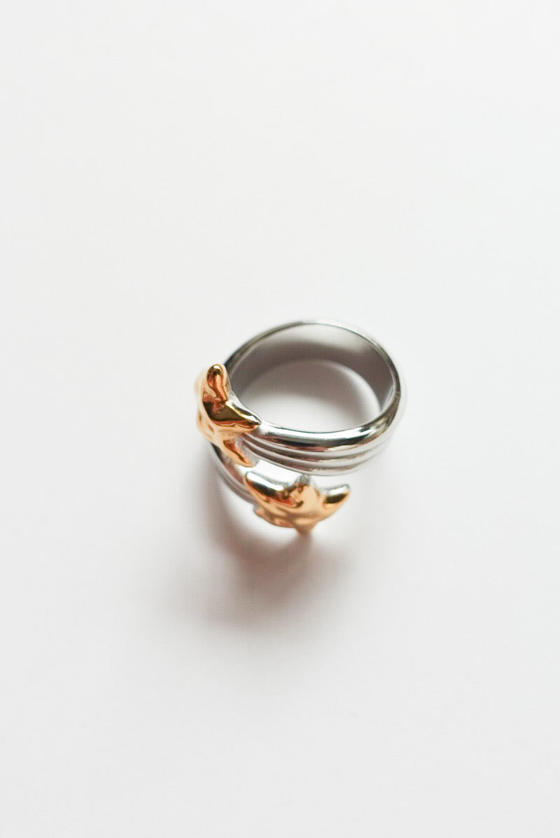 Shooting star ring