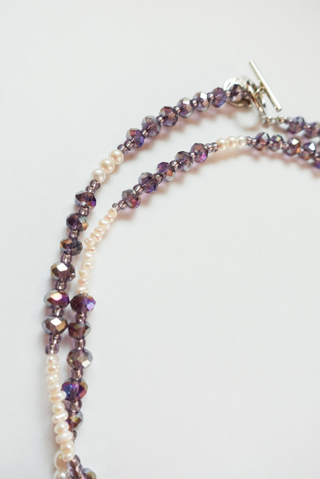 Long Perple Necklace