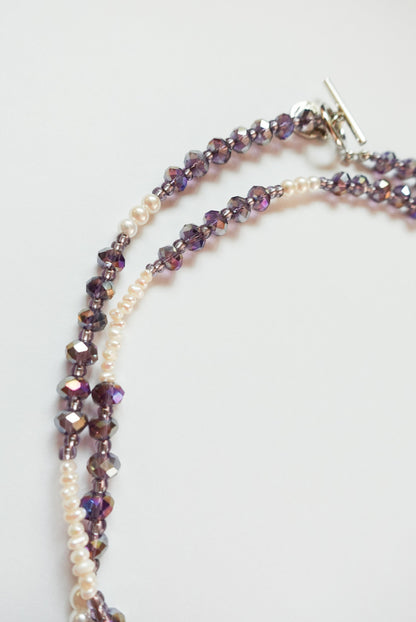 Long Perple Necklace