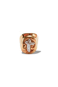 Cross of light ring(Gold)
