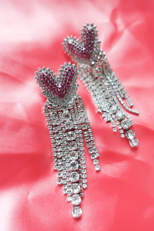 Crystal Pink Heart