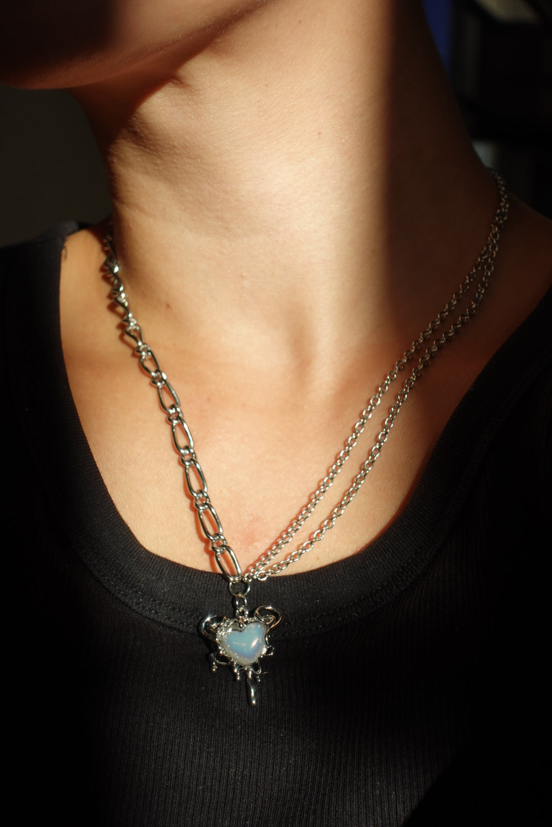 Silver Heart Necklace