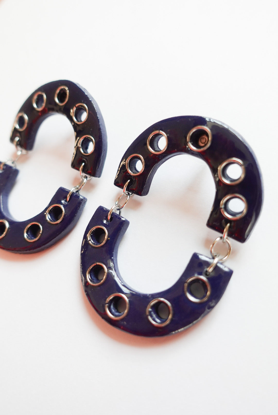 Studded Oval Link Pierce