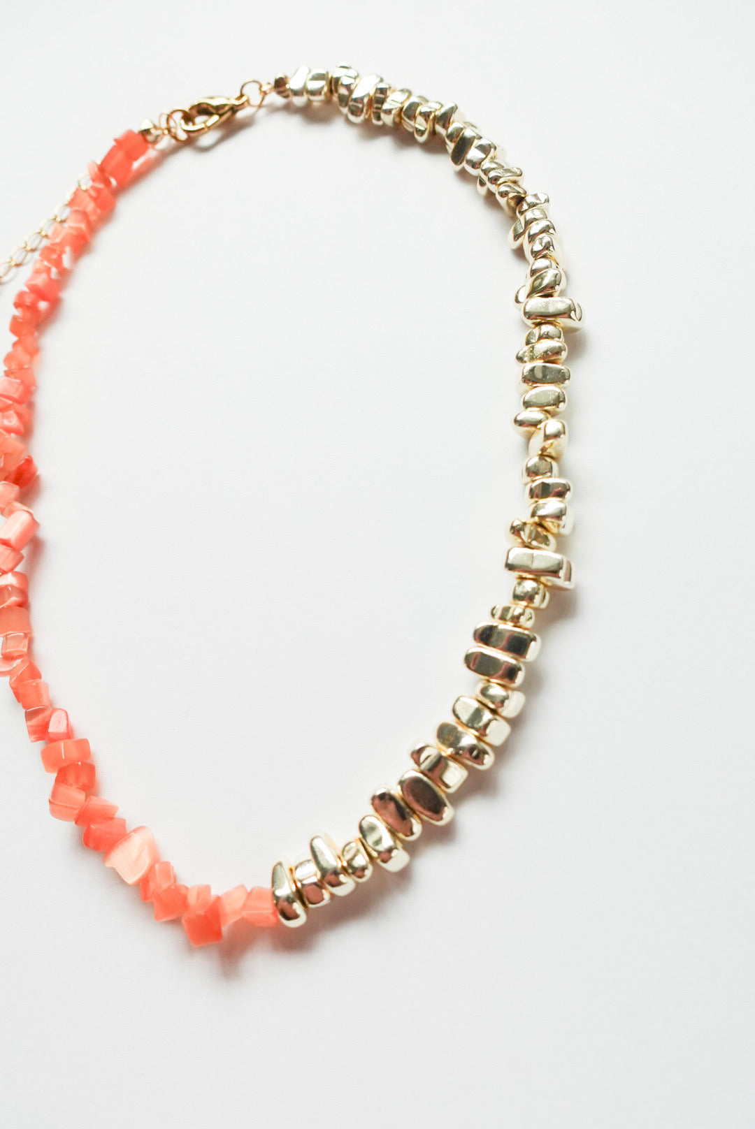 50％OFF Simple Pink Necklace