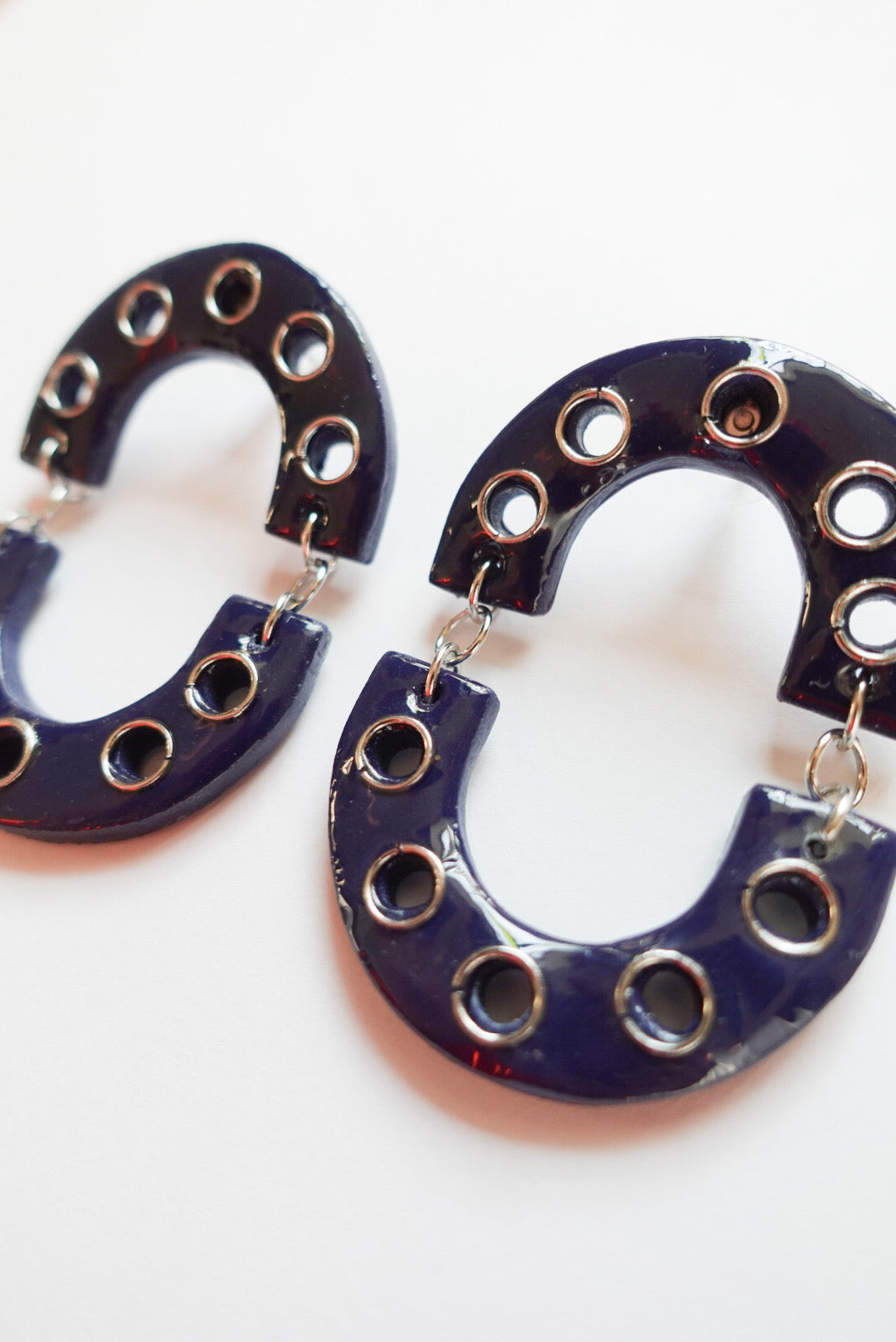 Studded Oval Link Pierce