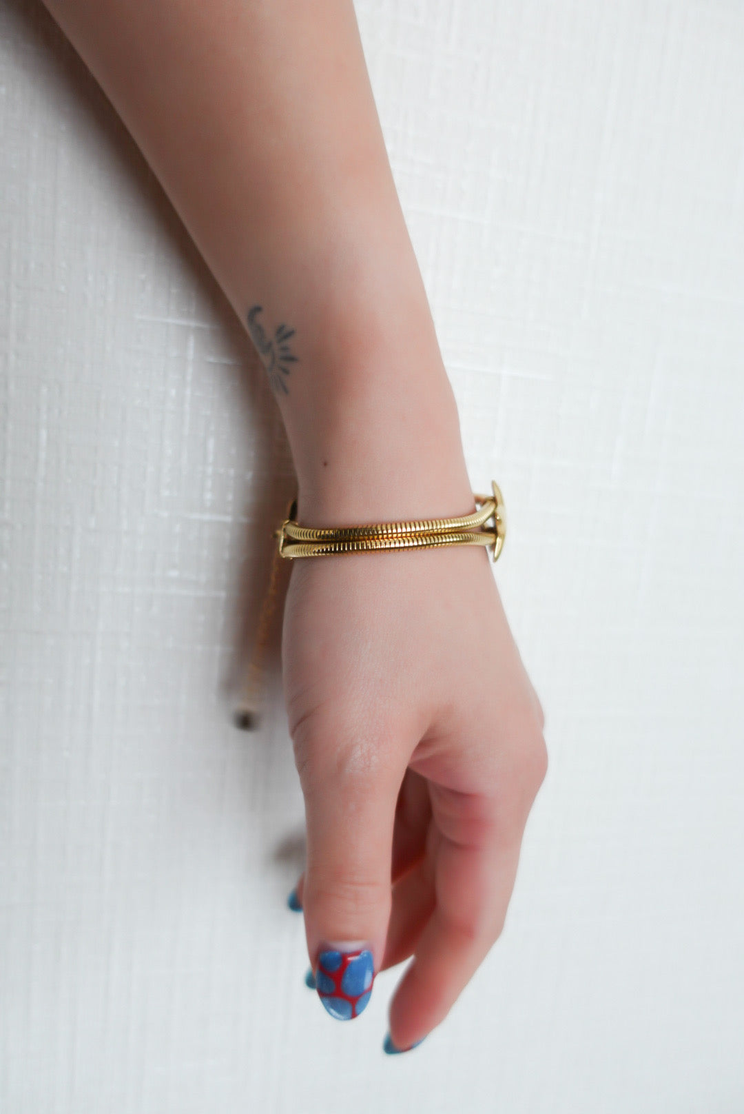 Gold Star Chain Bracelet