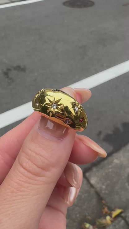 Stardust Dome Ring